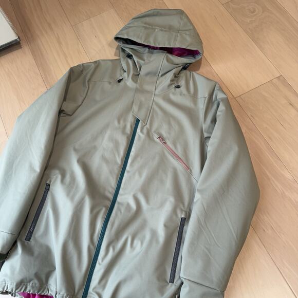 Flylow Ski Jacket Women's Large Full Zip Insulated Puffer - Picture 9 of 9